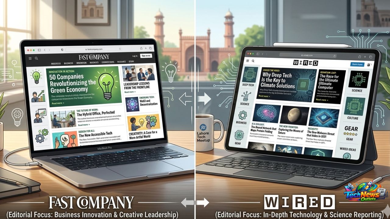 Fast Company vs WIRED