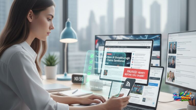 How to Verify Tech News Before Sharing (Simple Checklist)