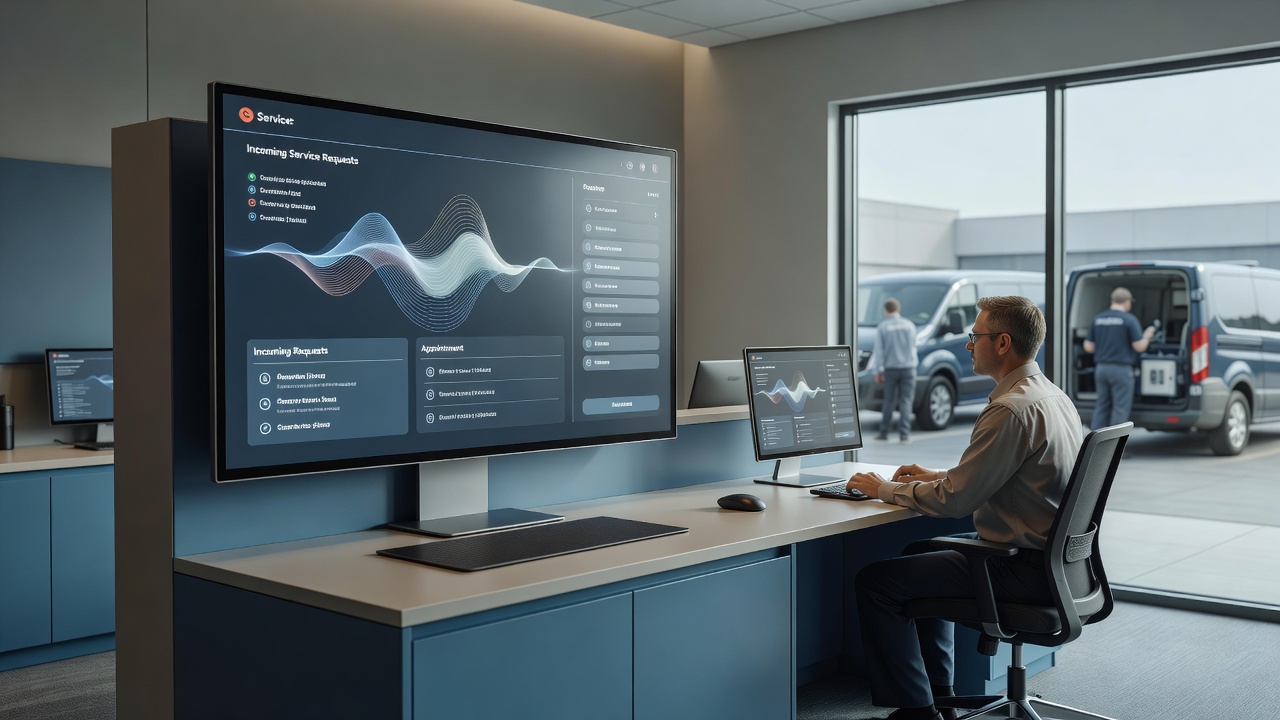 AI Receptionist for HVAC Business