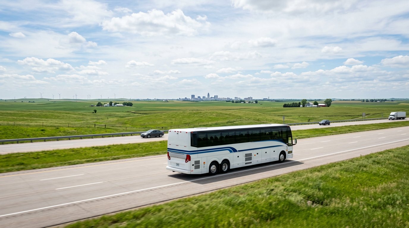 charter bus Nebraska