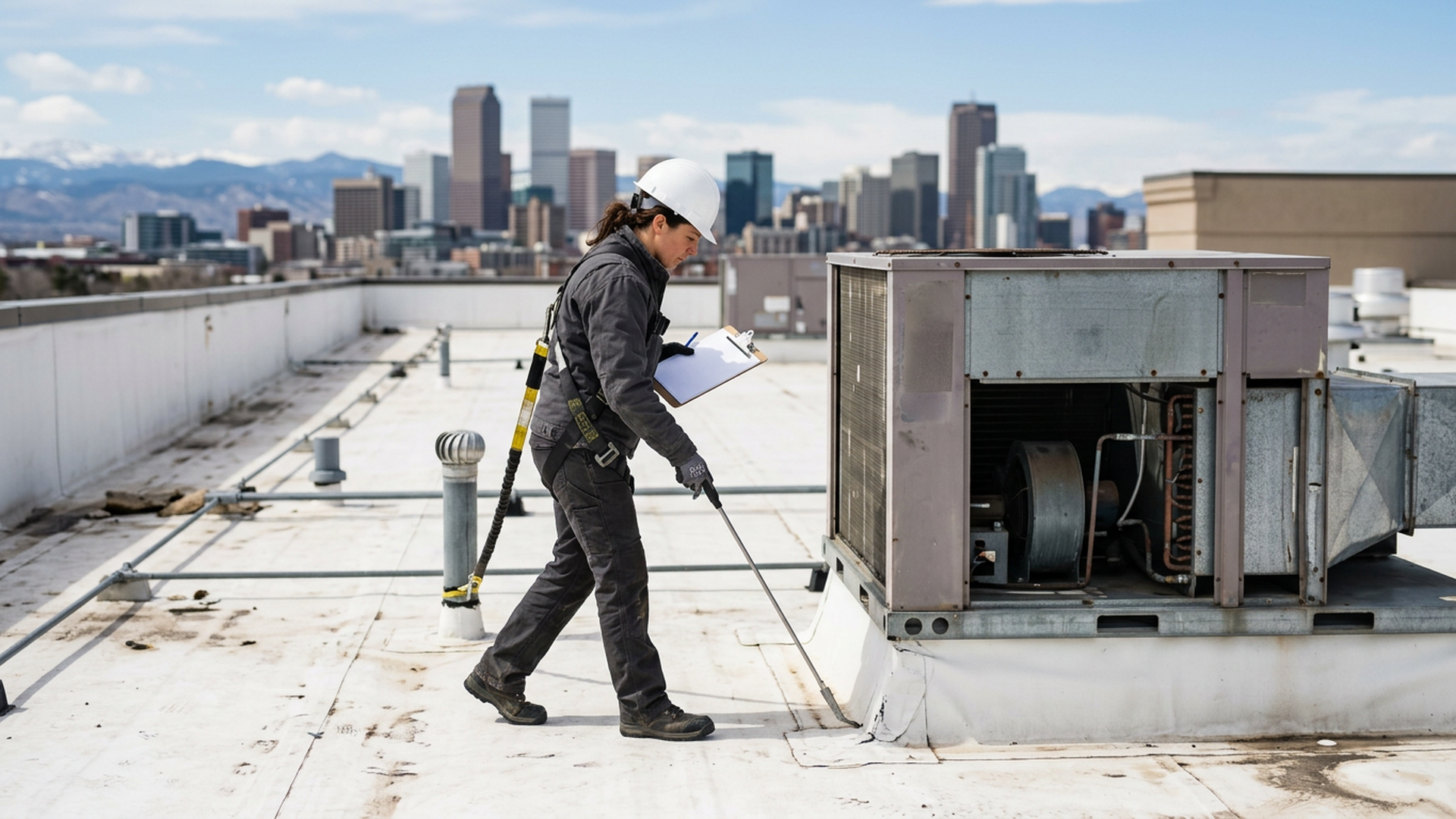 Commercial roof maintenance plans