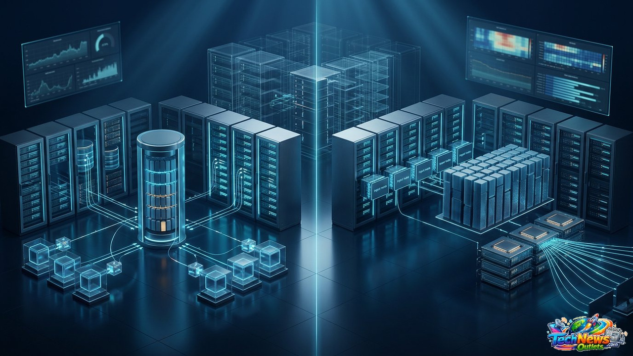Prometheus vs VictoriaMetrics Monitoring Architecture
