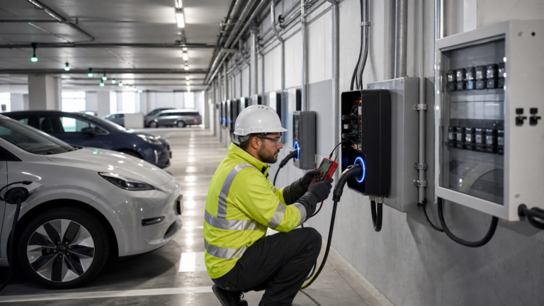 Apartment EV Charger Installation