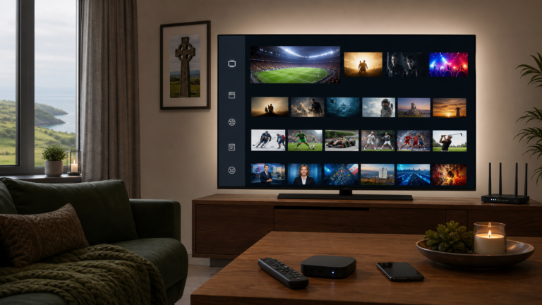 IPTV Ireland smart TV streaming setup