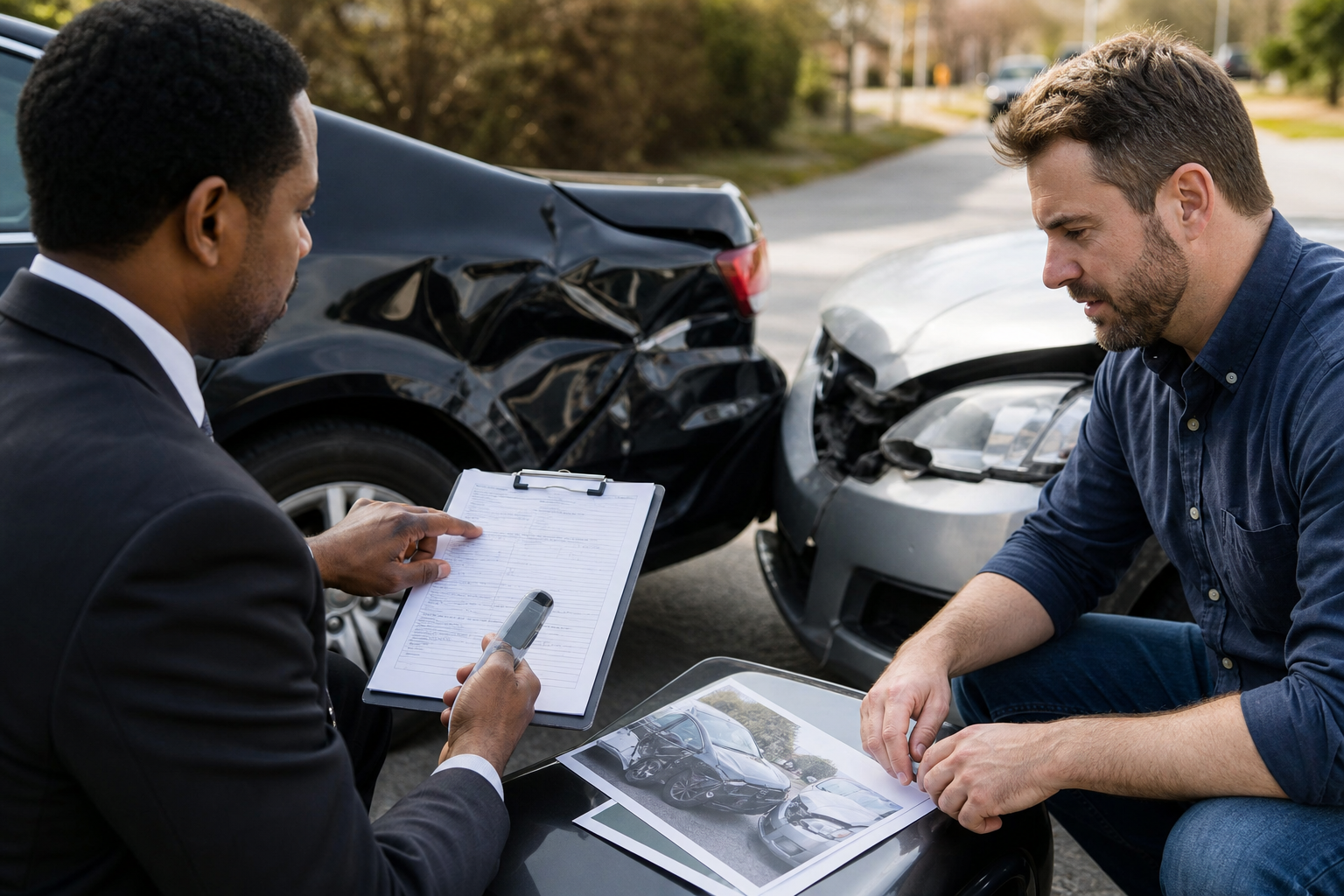 Car accident settlements and insurance claim process