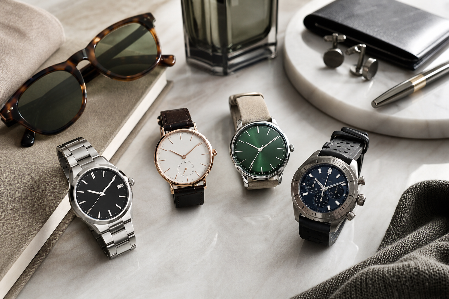 Fashionable watches for modern everyday style