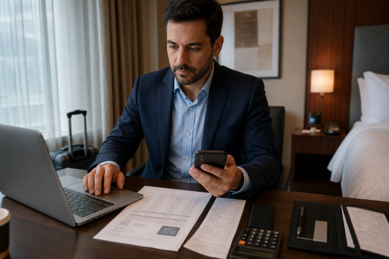 Per diem business travel expenses and reimbursement