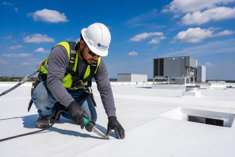 Commercial Roof Repair in Texas