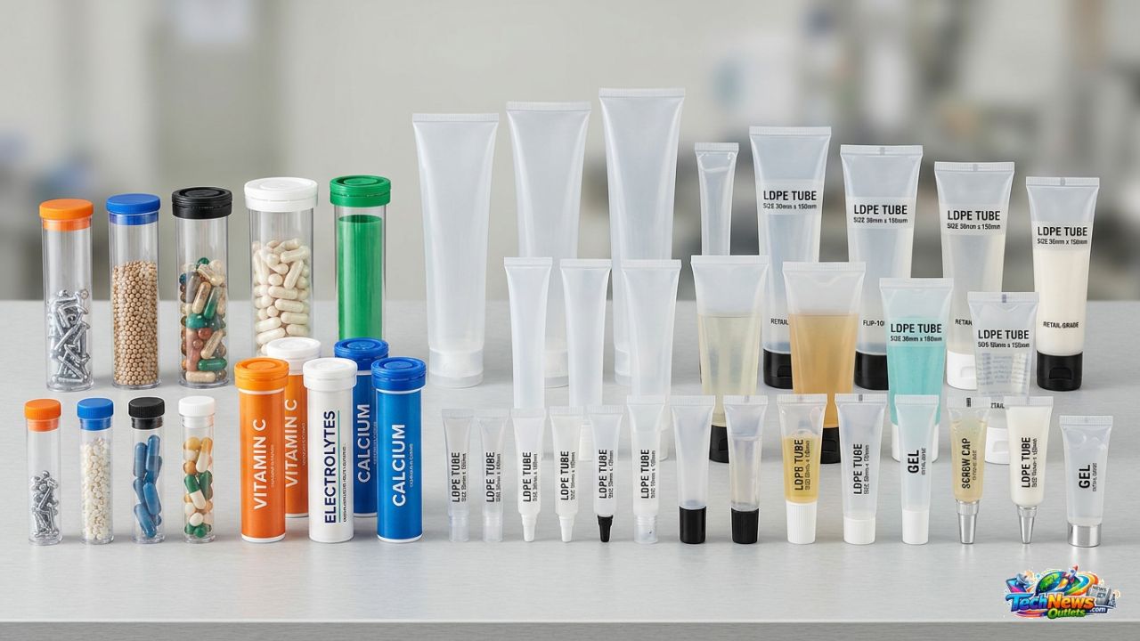 plastic tubes for packaging