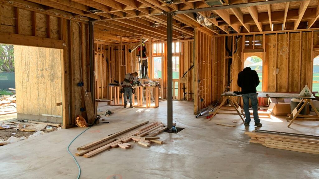 House restumping work