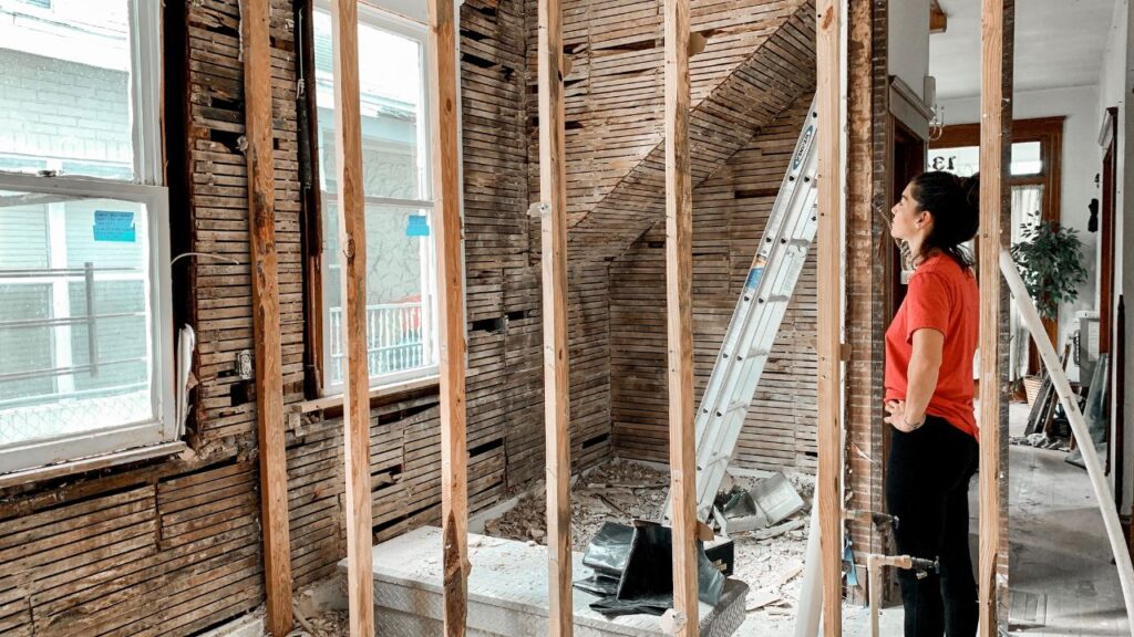 House restumping work