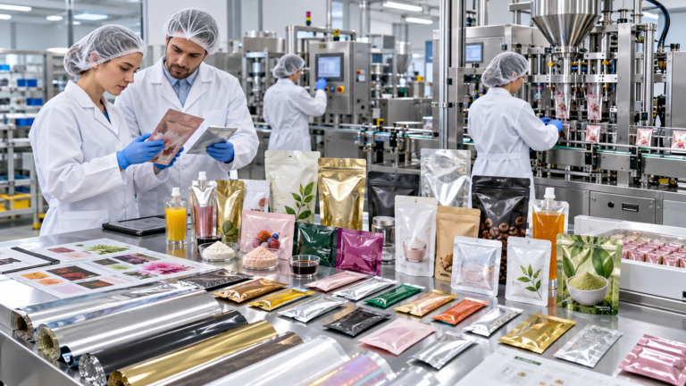 Custom Sachet Packaging