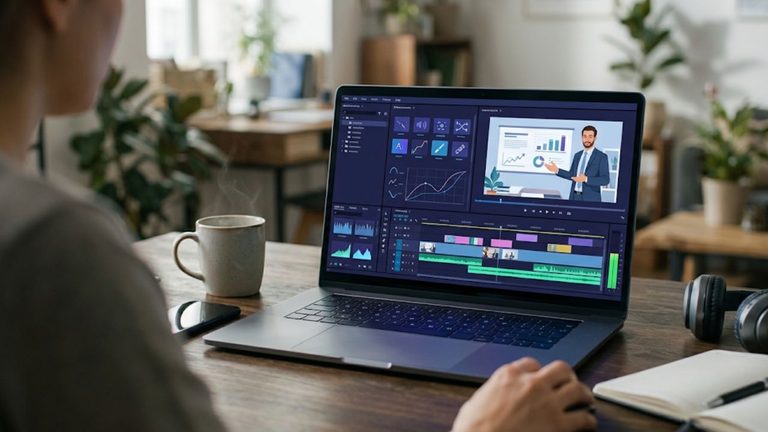 AI video generator for course promos