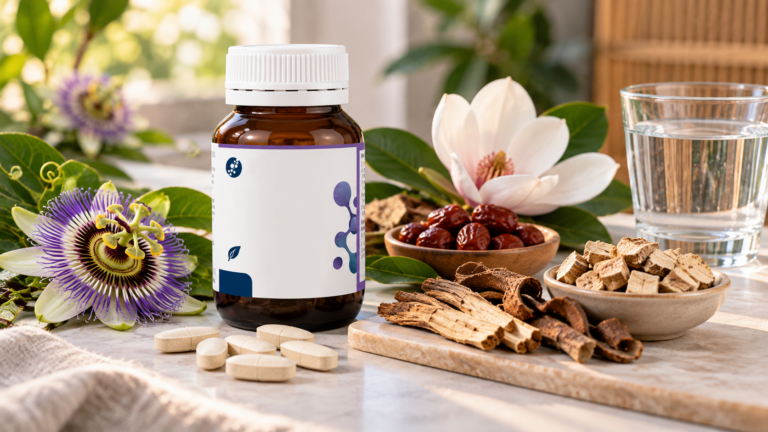 NeuroCalm Metagenics herbal stress support tablets