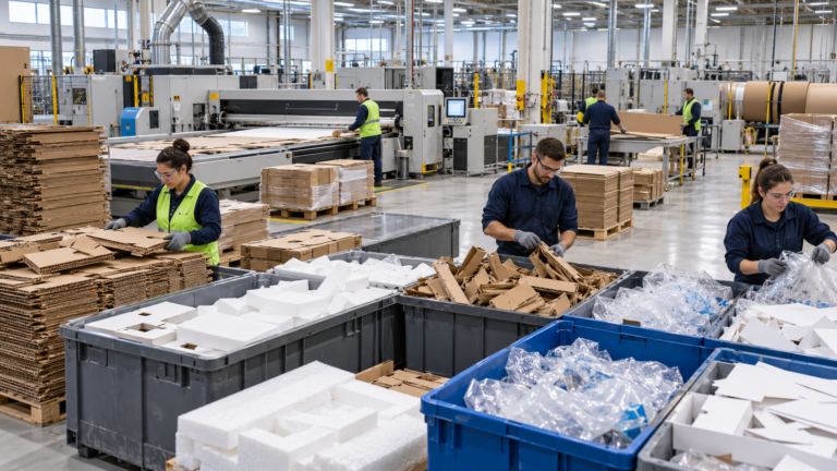 Packaging offcuts