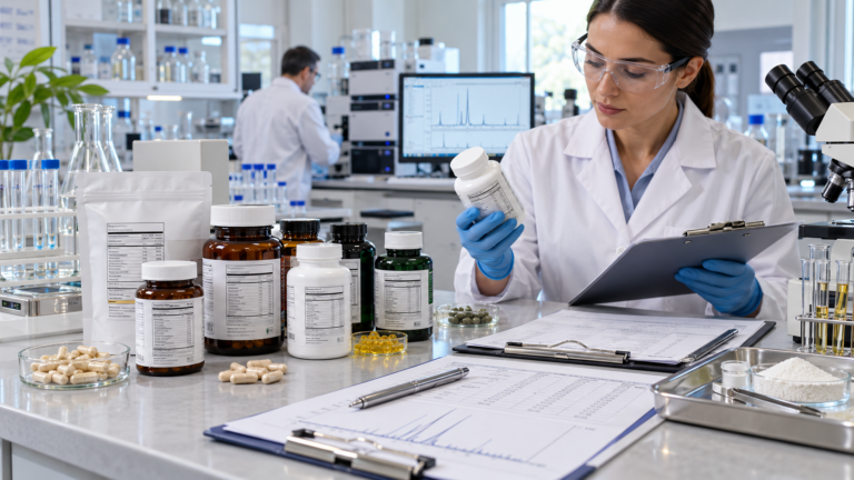 Peptide capsules with quality and safety information