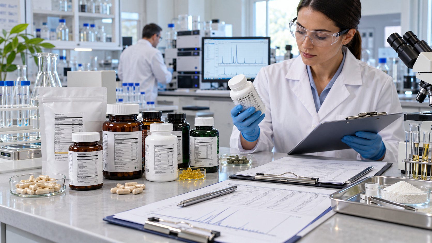 Peptide capsules with quality and safety information