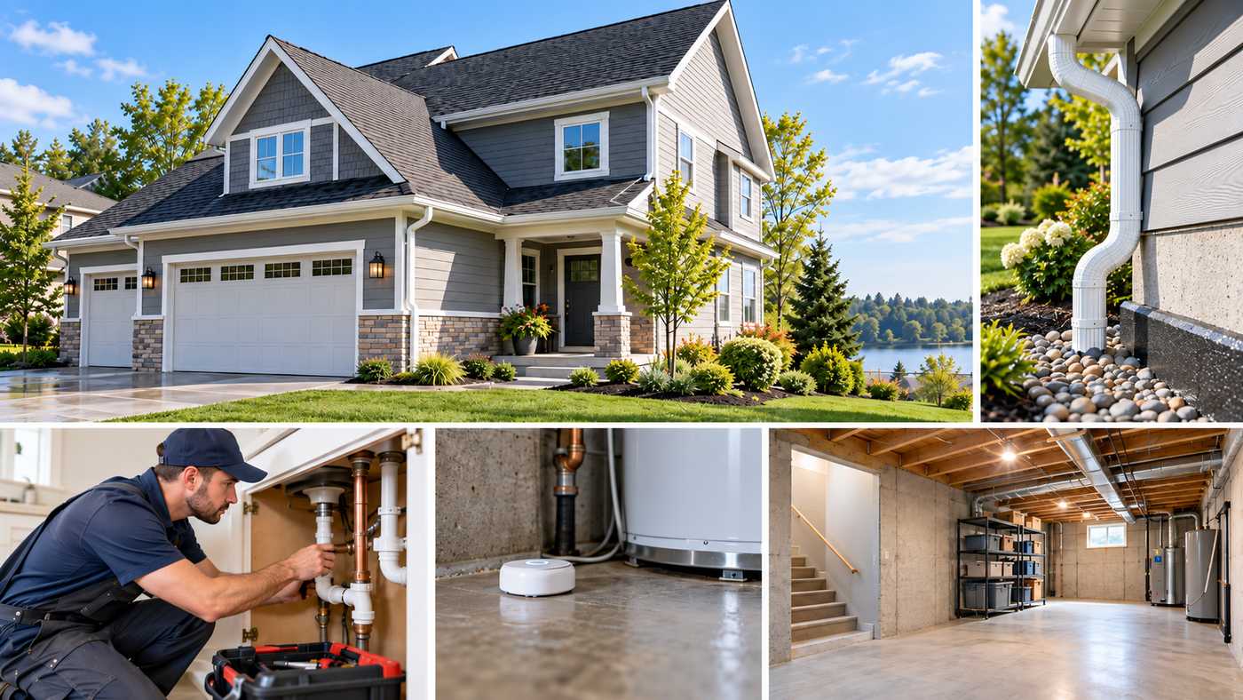 Home maintenance steps to avoid water damage