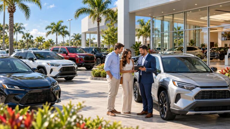 Best Toyota dealer in Florida for new and used vehicles