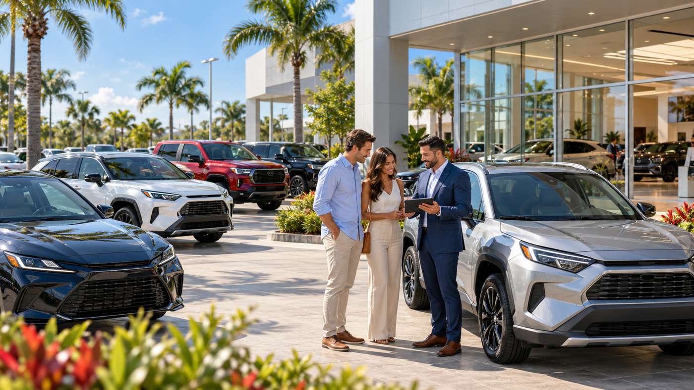 Best Toyota dealer in Florida for new and used vehicles