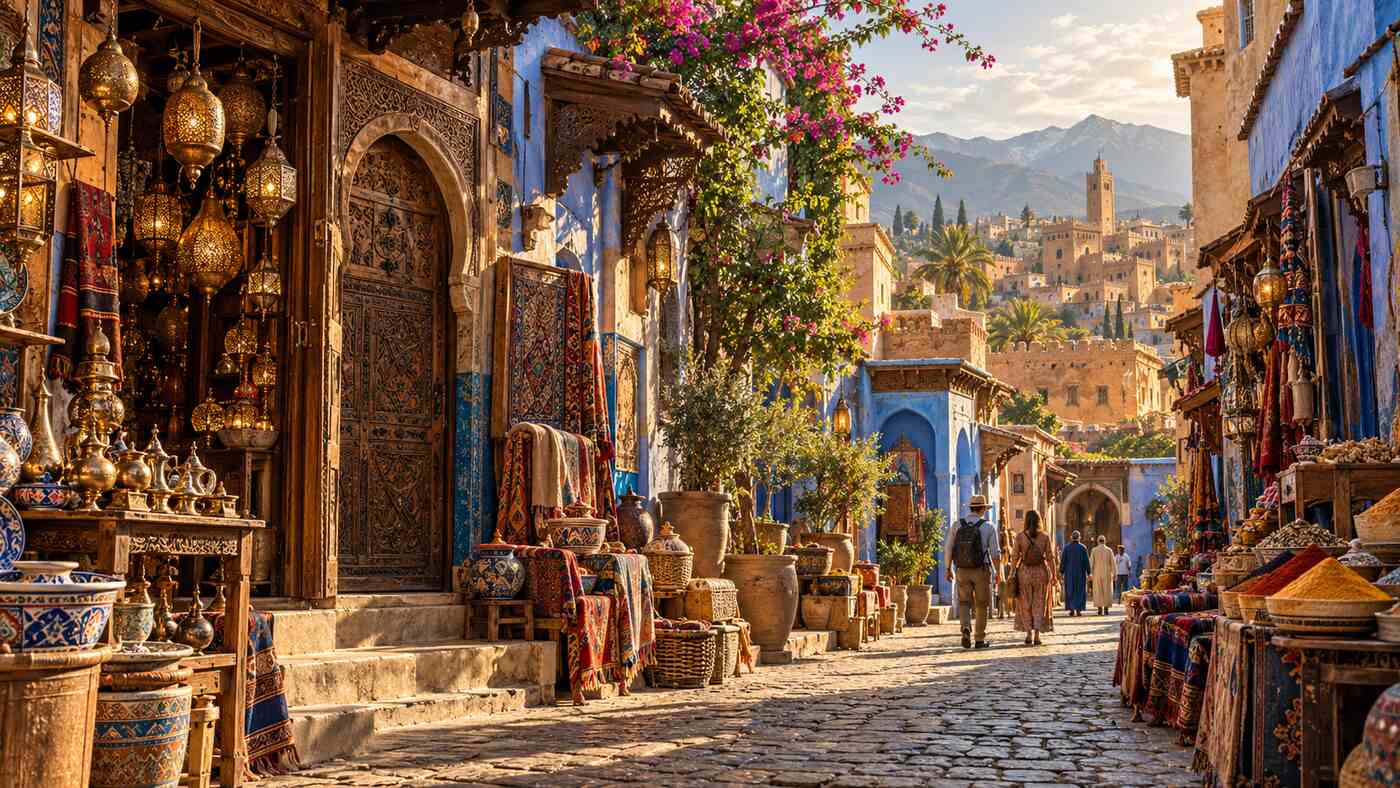 Cultural exploration through traditional markets, local crafts and historic architecture