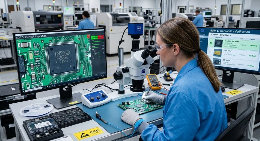 Electronic Component Inventory Management