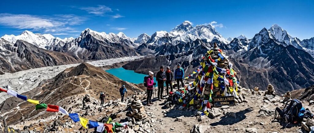 Everest Three High Passes Trek