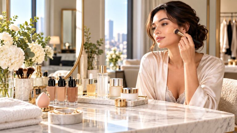 Forever Bloom makeup and skincare products