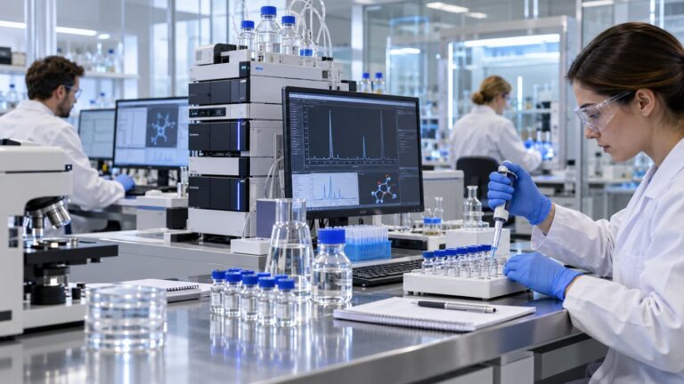 GLP3-R research compound studied in a laboratory