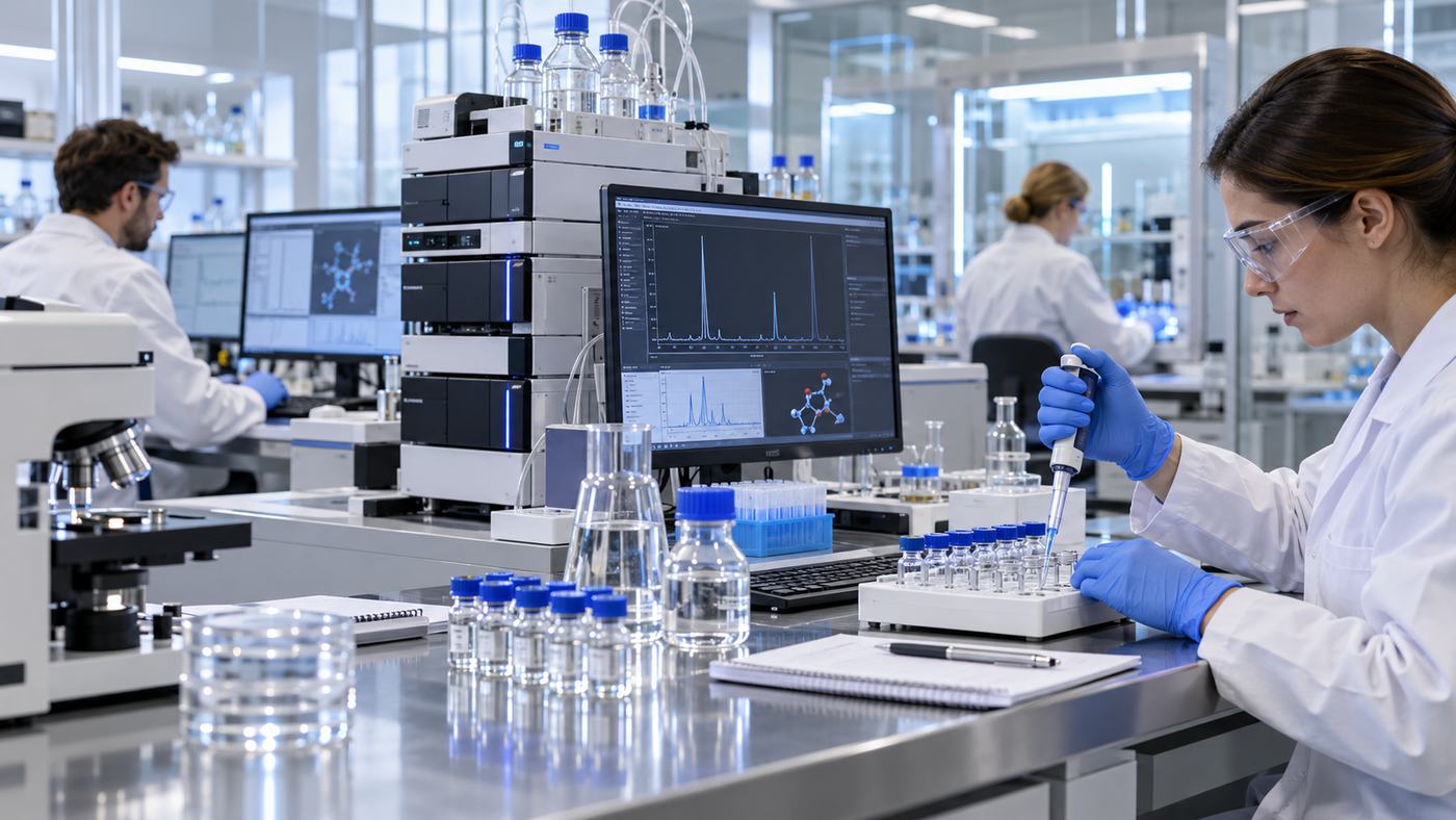 GLP3-R research compound studied in a laboratory