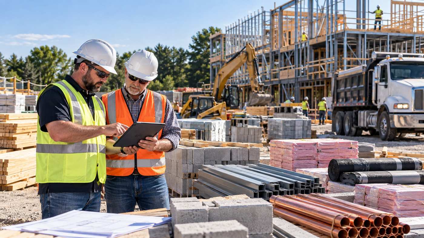 Higher material prices affecting construction project costs
