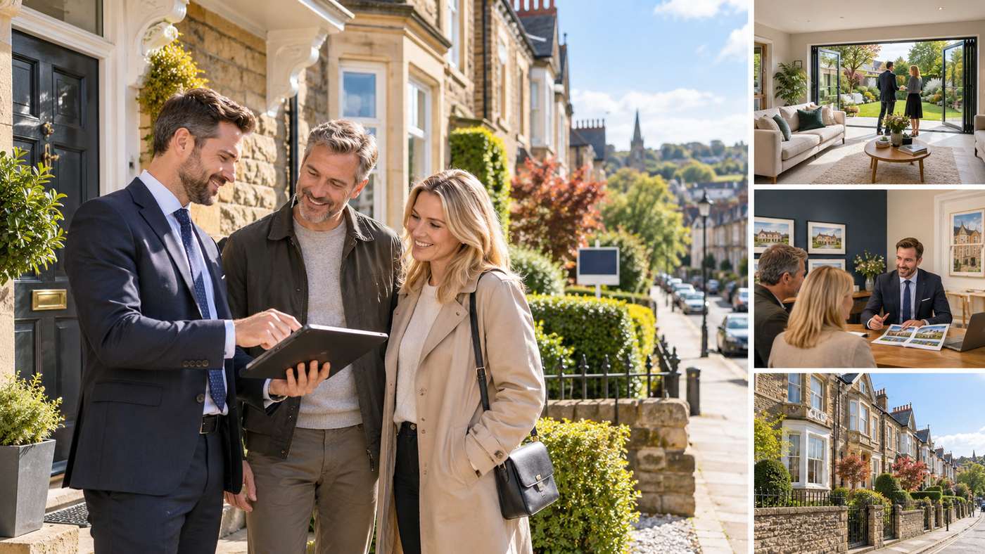 Local estate agents helping homeowners sell a UK property