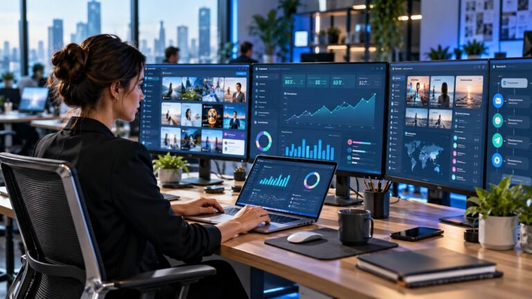AutoSMMPanel social media marketing dashboard