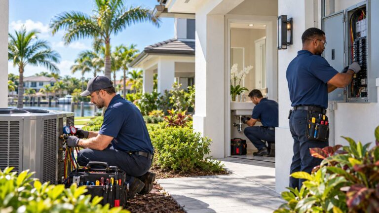 Sunshine Services home service technicians in Florida
